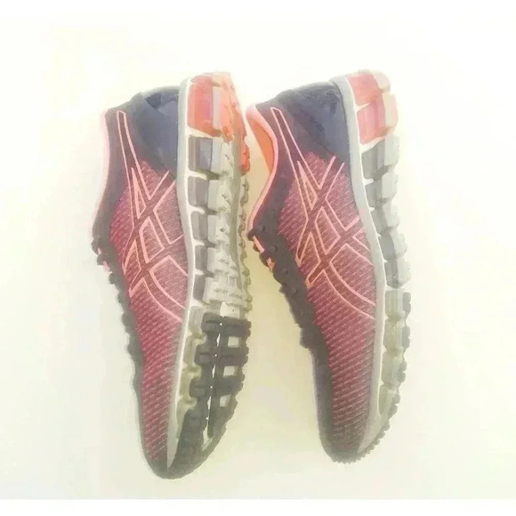 Asics Womens Gel-Quantum 360 Cm Running Shoes Gray/ Pink T6G6N Lace Up Mesh 8 - Picture 9 of 9